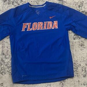 Nike Florida Gators dri fit baseball pullover